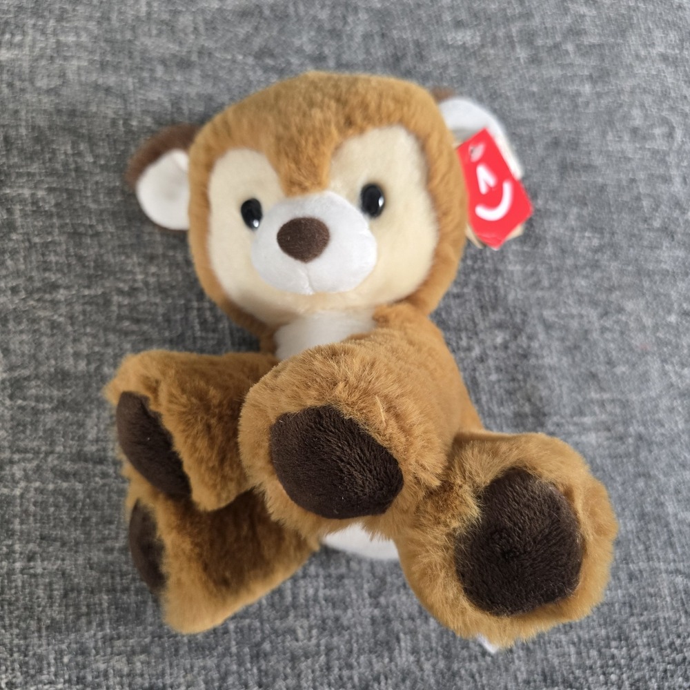 Aurora World Baby Deer Plush 10 Inch Brown Fawn Stuffed Animal Tiny Horns NWT
